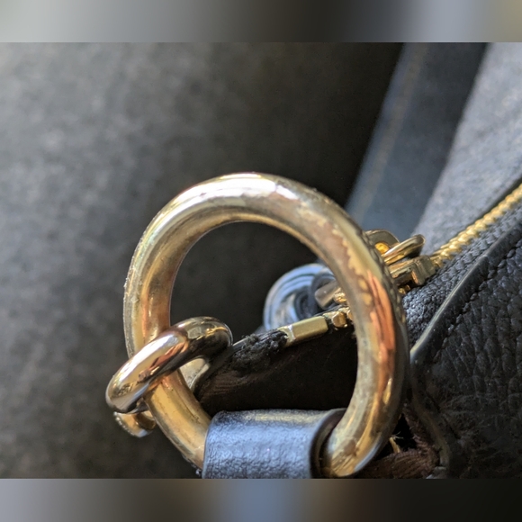 Coach Black Leather Hobo Bag - Picture 13 of 15